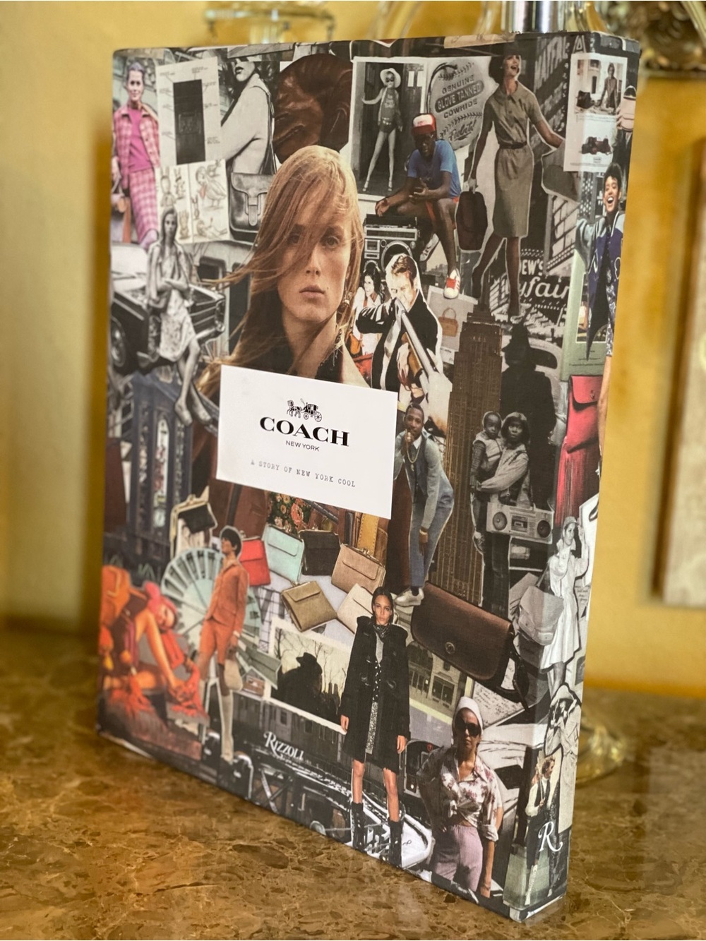 COACH A Story of New York Cool Softcover Book In Sturdy Book Sleeve Hardcover